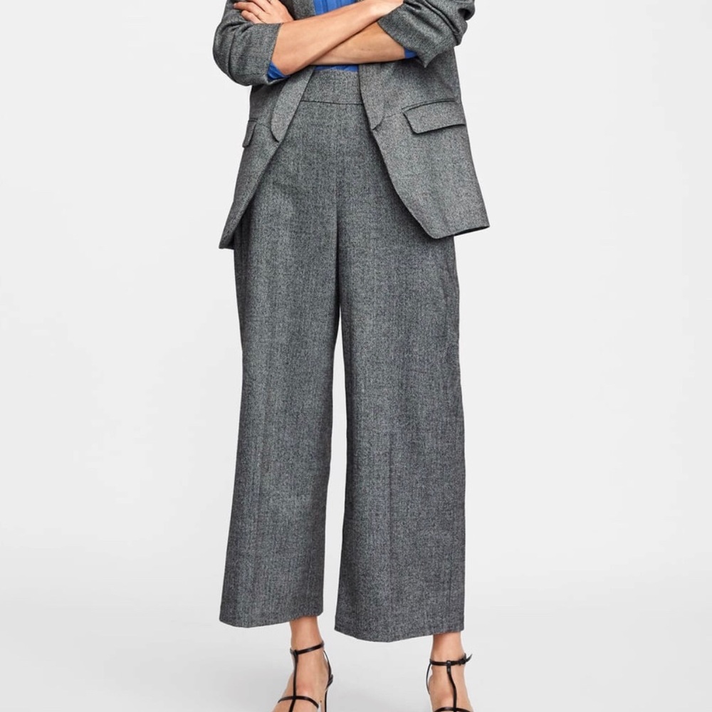 Zara herringbone pants